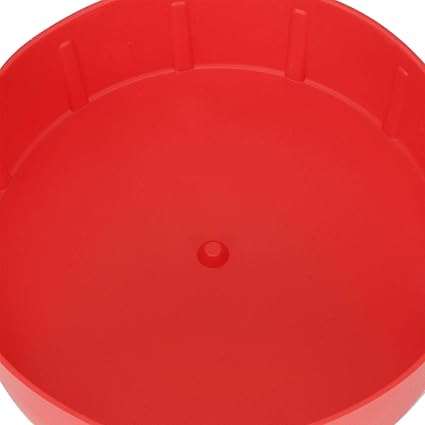 Health Grill Pan Bread Cake Mat, Air Frying Pot Liner, Easy?to?Detach Handle Air Frying Pot for Home Use Kitchen Cooking(red)