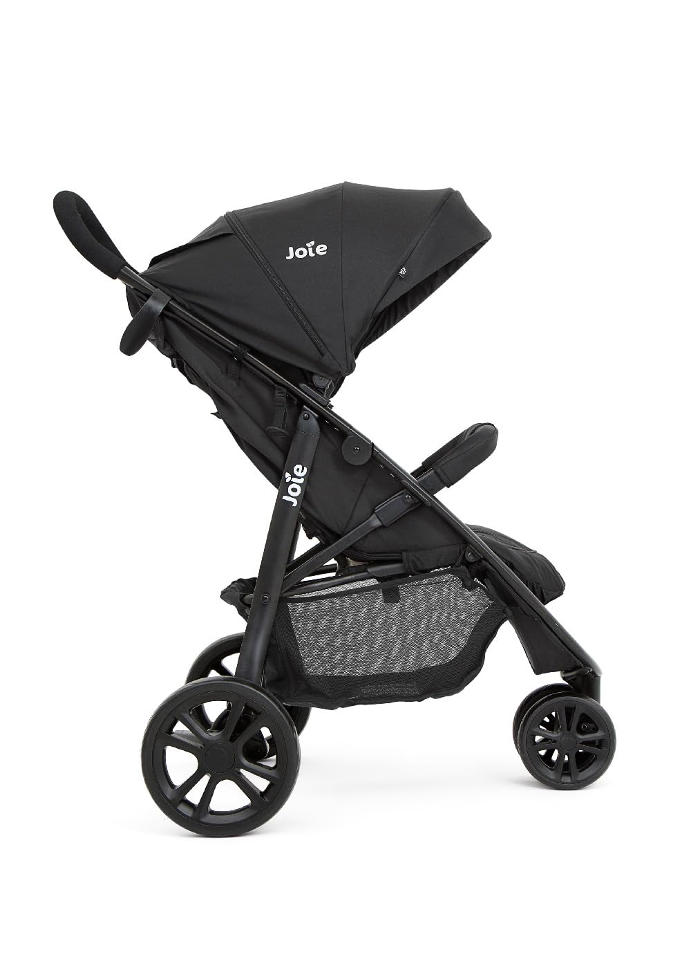 Joie litetrax™ 3 Buggy, kompakt faltbar, flache Liegeposition, Reisesystem-kompatibel, vorwärtsgerichtet, mit Regenschutz, Geburt bis 3 Jahre (0–15 kg), coal