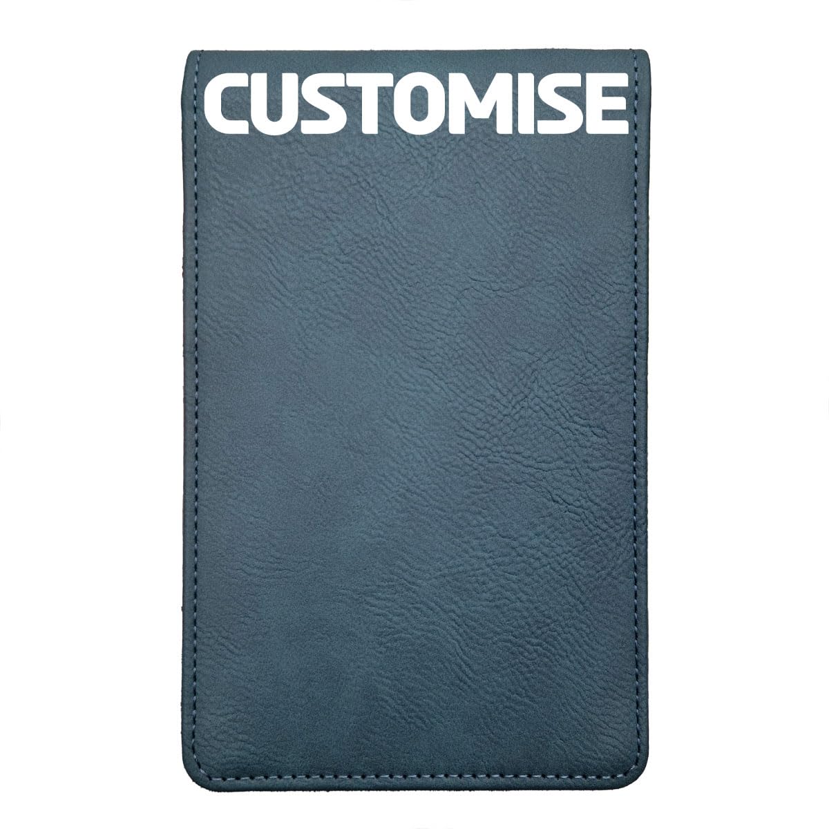 Ace Customs Personalised Golf Scorecard Holder & Yardage Book (Teal Blue)