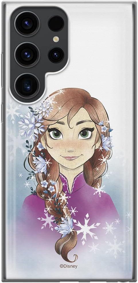 ERT GROUP Mobile Phone case for Samsung S23 Ultra Original and Officially Licensed Disney Pattern Elsa 010 optimally adapted to The Shape of The Mobile Phone, case Made of TPU