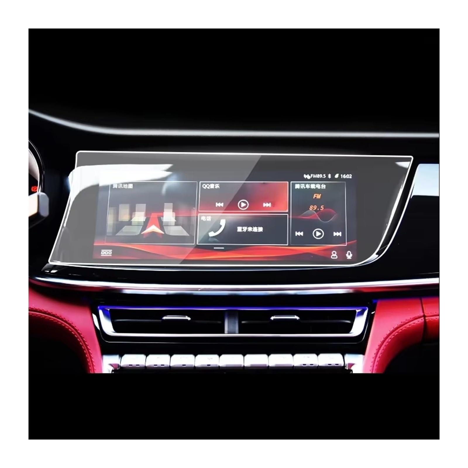 Protection Écran Changan CS85 TPU pour Éviter Usure Contrôle Central - 7
