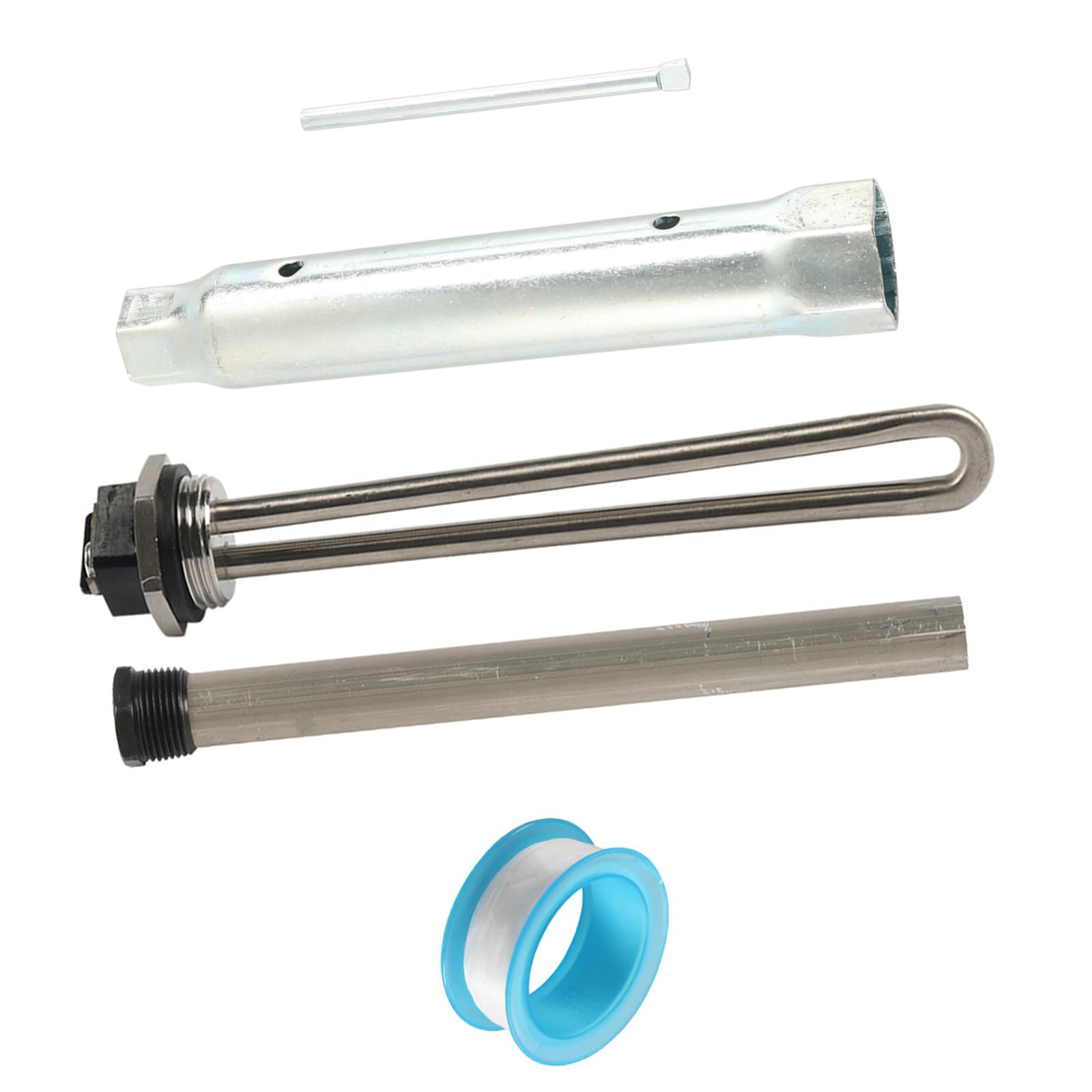 Campers Set di ricambio per scaldabagno 520900 520789 con asta anodica e manicotto resistente alla corrosione Scaldacqua parti