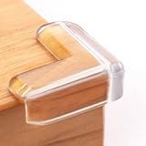 8 Pack Corner Protector for Baby&comma; Clear Furniture Corner Guard & Edge Safety Bumpers for Table Edges & Sharp Corners - Baby Proofing &lpar;L Shape&rpar;
