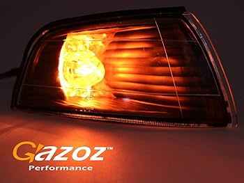 GAZOZ PERFORMANCE Black Smoke Lens Corner Light Lamps for 96
