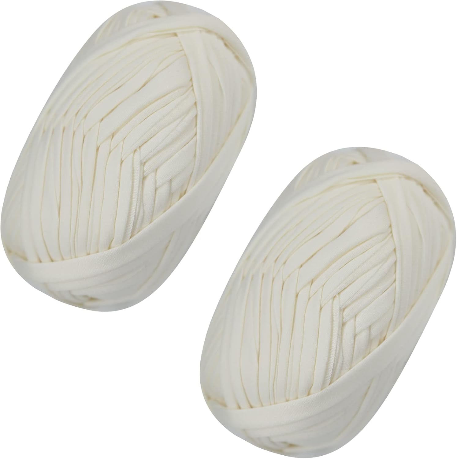 2 PCS TShirt Yarn Elastic Fabric Crochet Cloth Yarn for