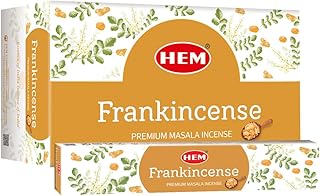 HEM Frankincense Masala Incense Stick (12 Packets 15g Each)