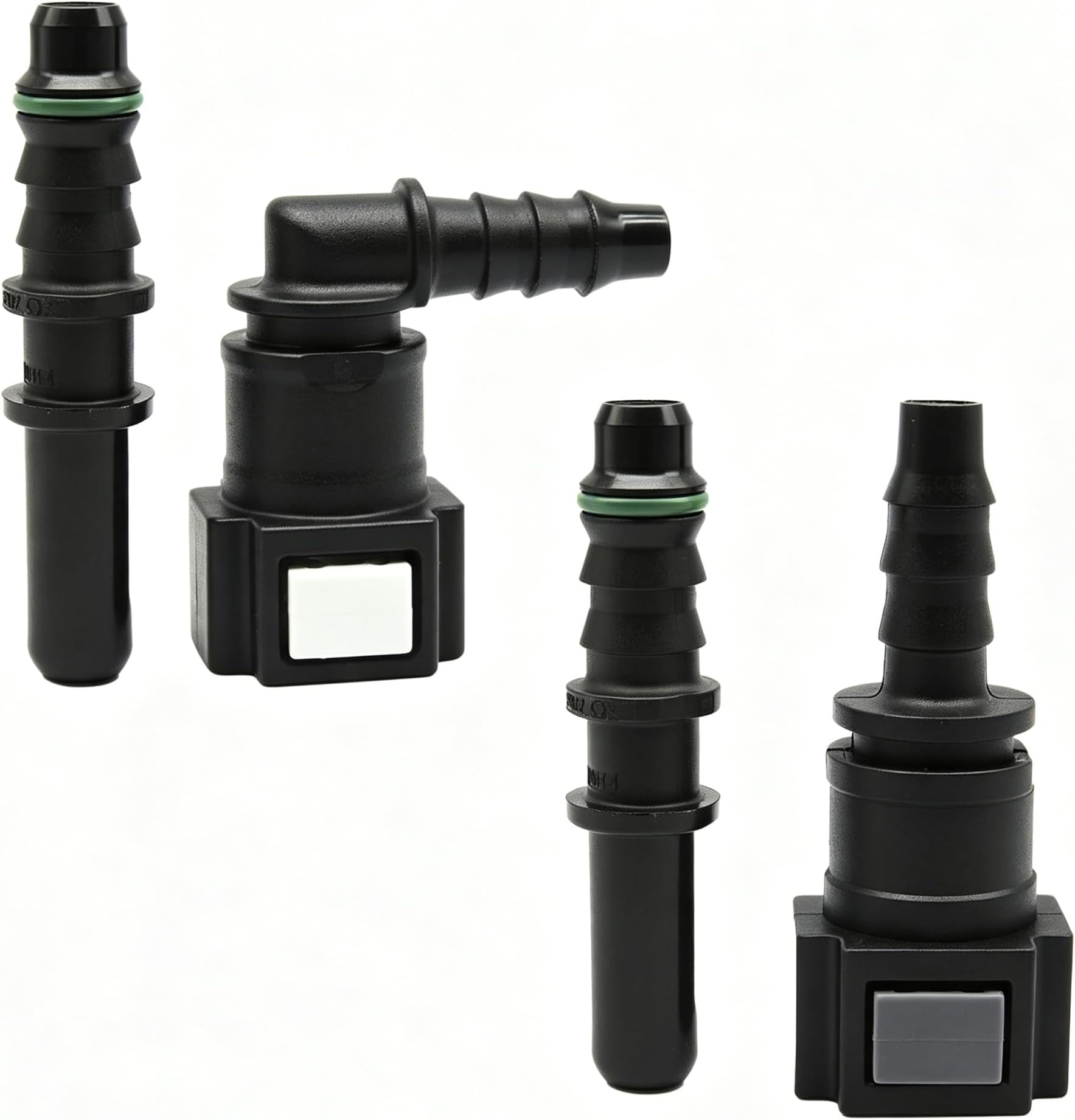 HiSport Straight & Degree Fuel Line Hose Quick Release Connect