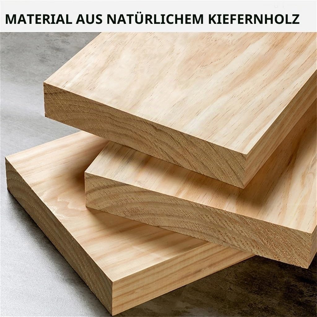Pflanzenregale Garten Stufenhölzerner Blumenständer Balkongrünpflanzenständer Wohnzimmerblumentopfständer Gartendekorationsständer (Color : Braun, Size : 78x25x45cm)