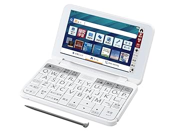SHARP - 【ギルド】SHARP Brain PW-SH7-W ホワイト高校生モデル Amazon.co.jp: シャープ 電子辞書 BRAIN 高校生モデル(6教科対応