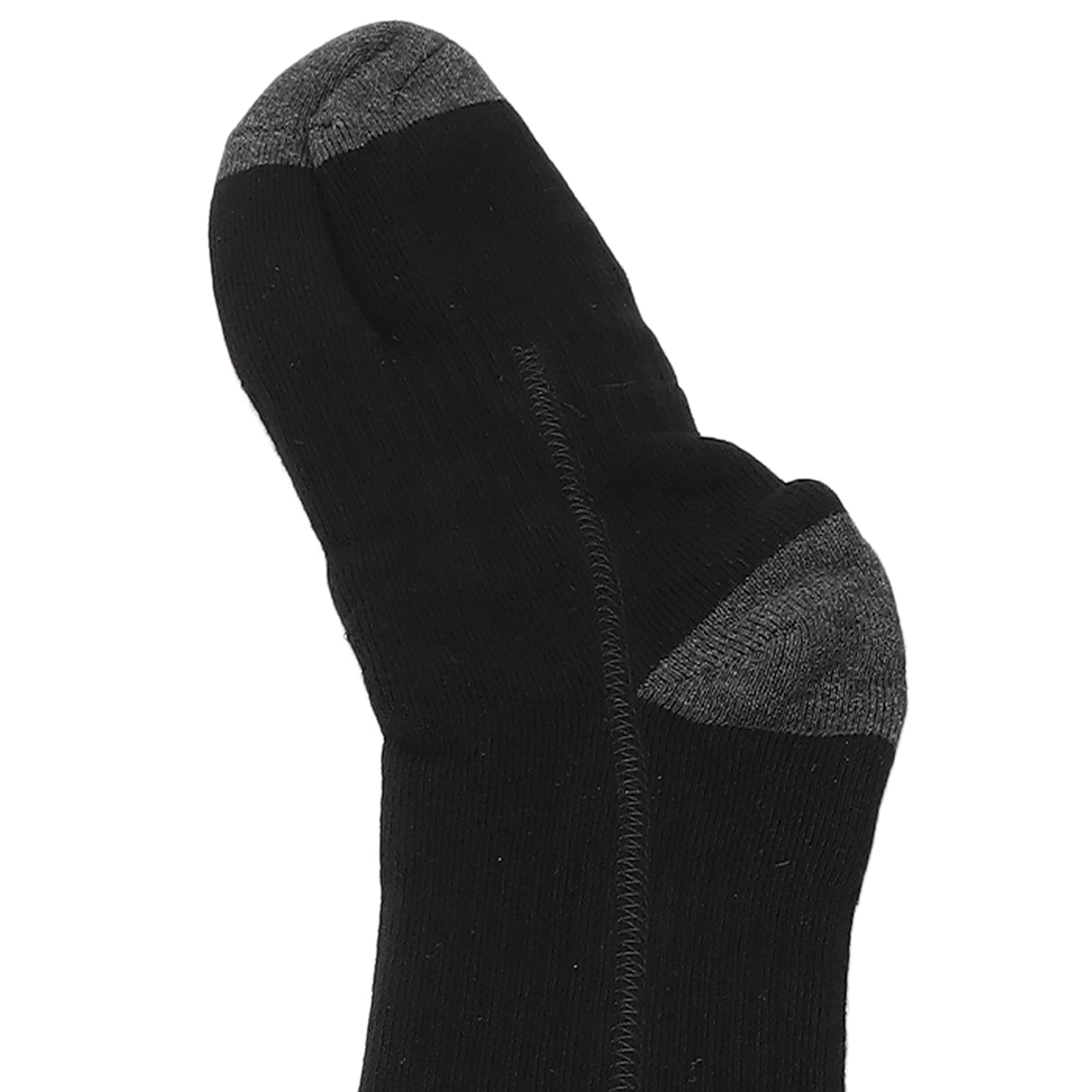 Calcetines térmicos eléctricos, calcetines térmicos con batería recargable, algodón grueso suave con puerto de carga USB, temperatura ajustable para hombres y mujeres, perfectos para esquí, pesca