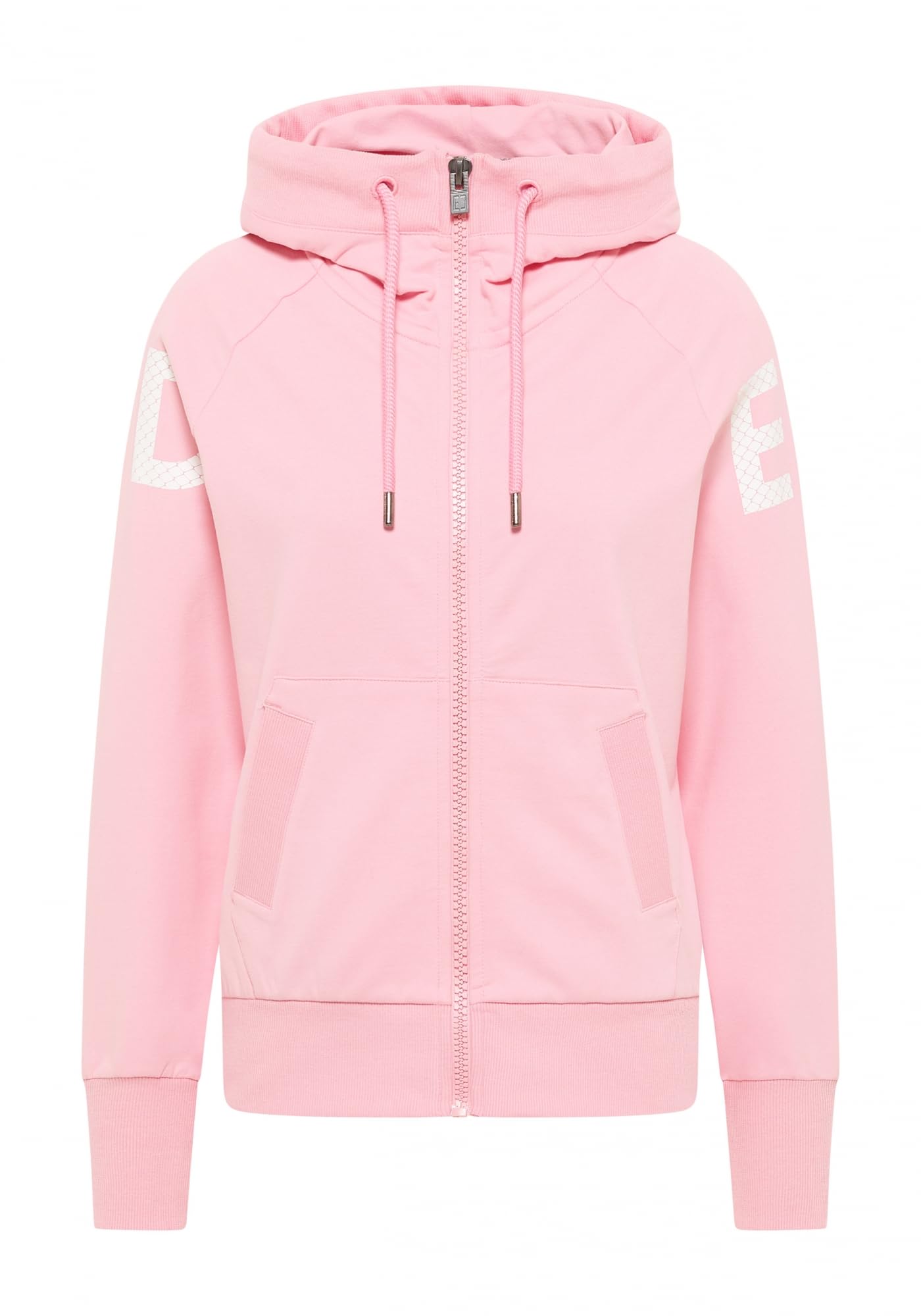 Elbsand Kalea Damen Sweatjacke, Kapuze, Kängurutasche, Slim fit
