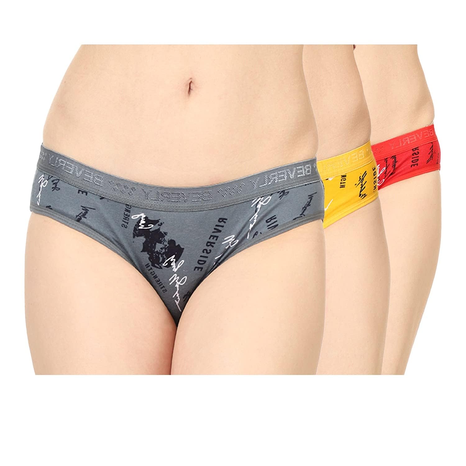 girlfriend Women Hipster Panty - Super Combed Cotton - Anti Bacterial, No Marks Waistband, Quick Dry Printed Panties-picture-27