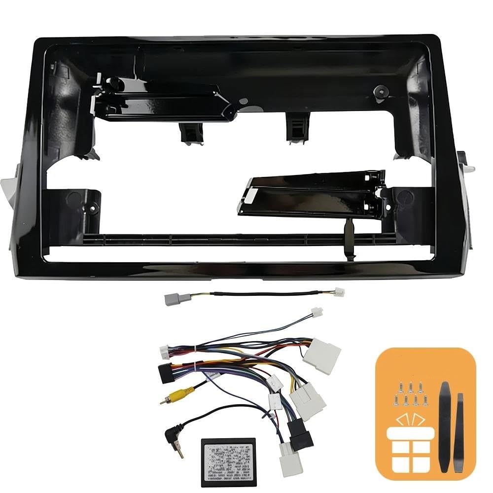 Générique Cadre de façade d'autoradio Kit De Tableau De Bord Android « 10 Pouces » pour Toyota pour Camry 2020-2021 | Panneau Cadre De Voiture Radio CANBUS Panneau D’autoradio | Frame set