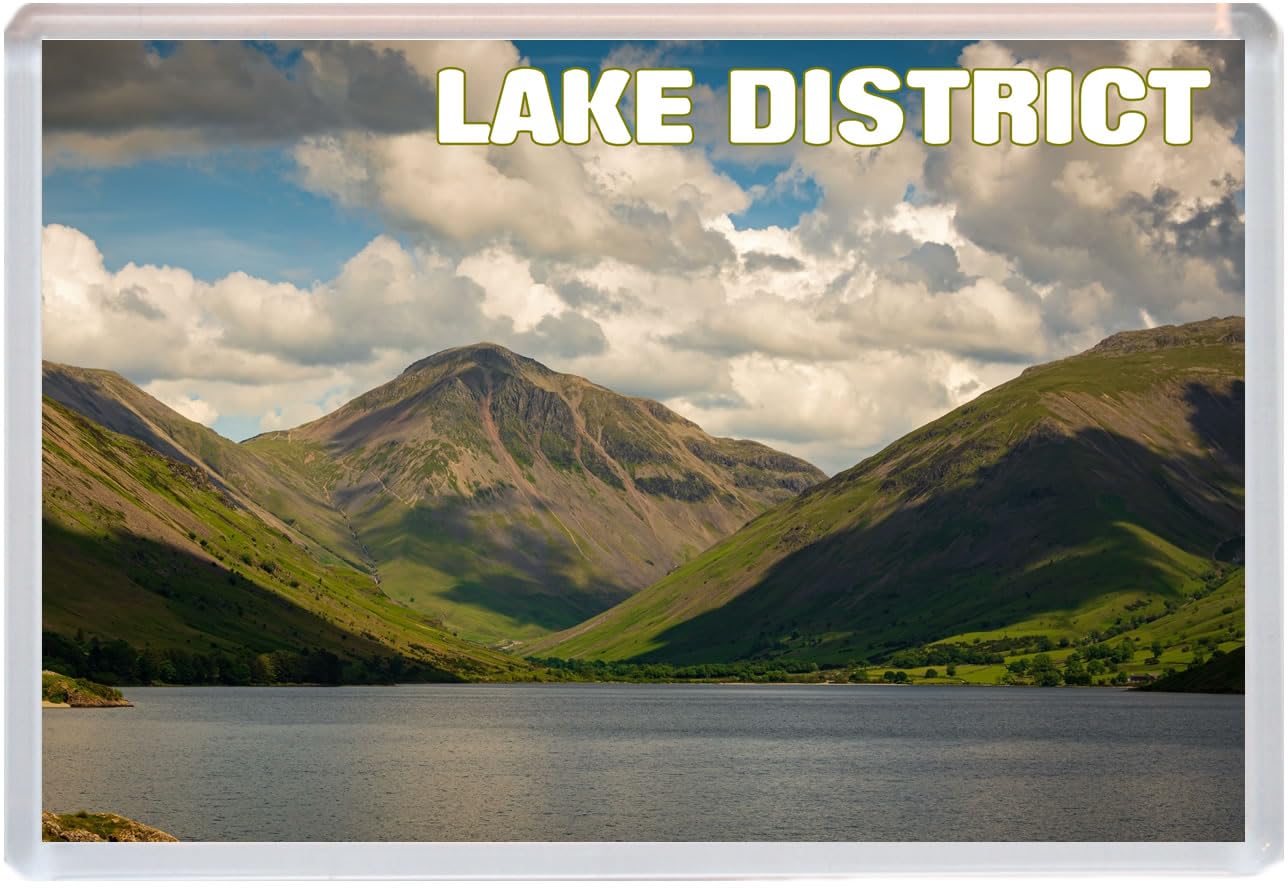 Baked Bean Store Multicolor Lake District - Cumbria - Jumbo Fridge Magnet 96 X 67Mm Bbsfhm1541