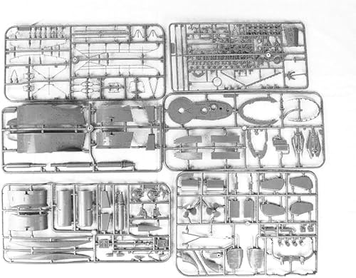 Miniatura 8 de ARKMODEL Alemán U-Boat Tipo VIIC Submarine 148 Escala Modelos Plástico Hobby Kit