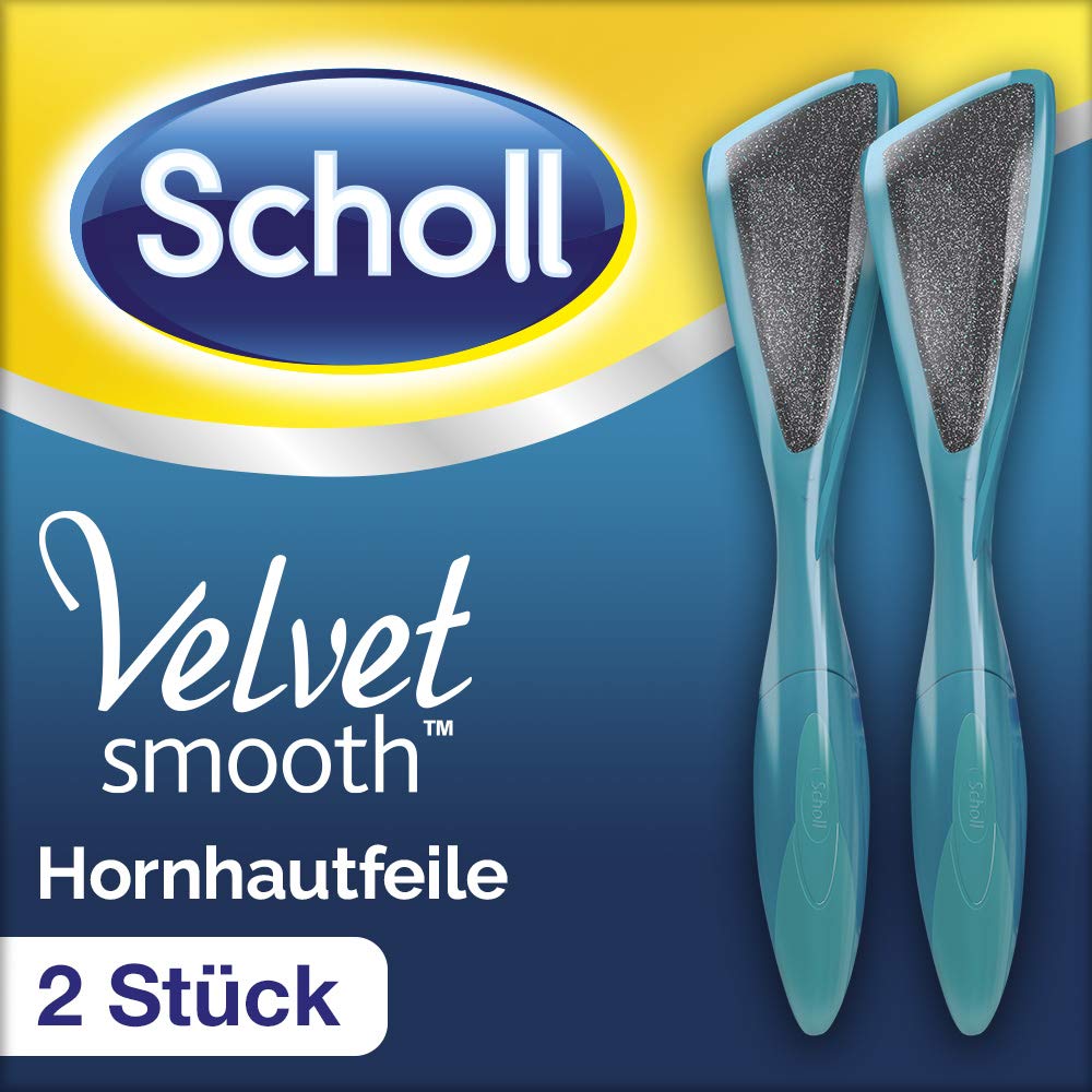 Scholl Velvet Smooth Callus File with Diamond Particles Pack of 2