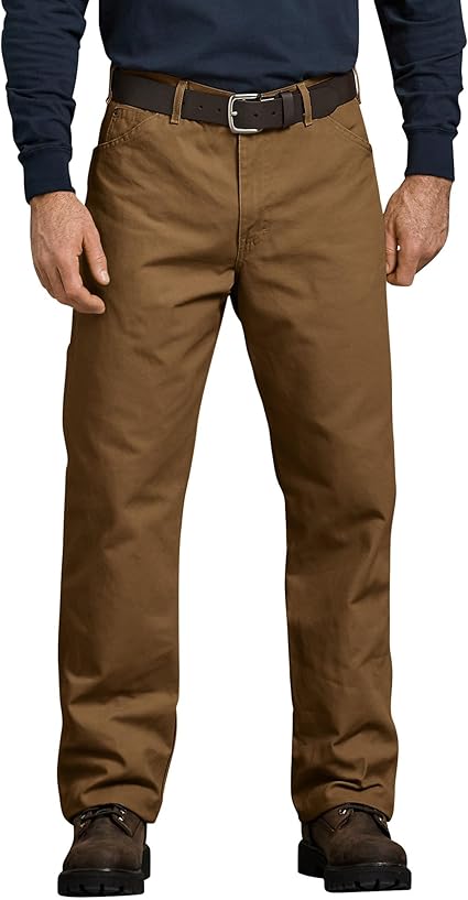Dickies Men's Relaxed Fit Straight-leg Duck Carpenter Jean