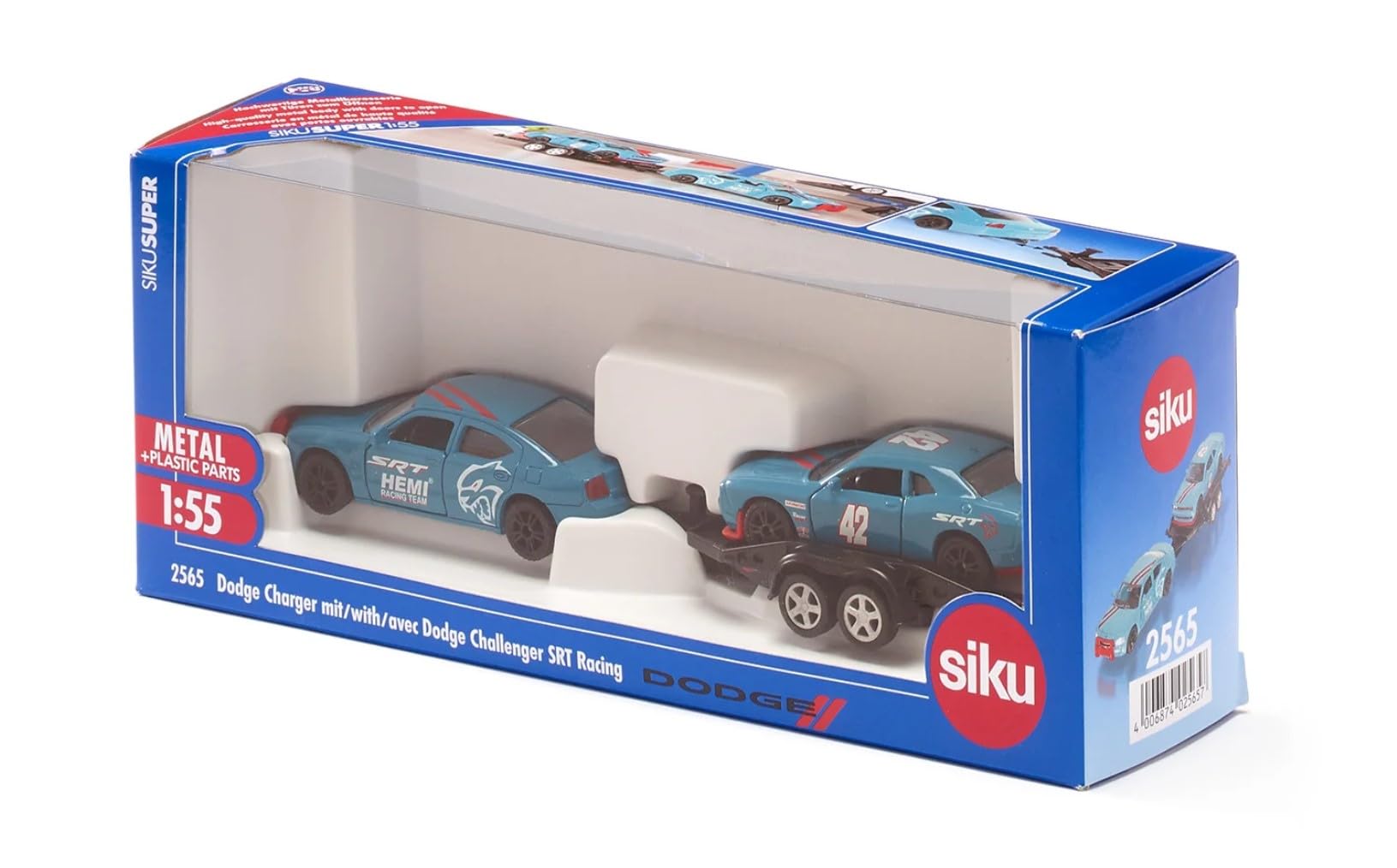 Amazon | ジク (SIKU) ダッジ・チャージャー トレーラー ダッジ