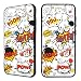 Produktbild Handyhülle 'Comic' für Samsung | Silikon | Sticker | Sprechblasen | Style, Handy:Samsung Galaxy S7 Edge, Hüllendesign:Design 2 | Silikon Schwarz