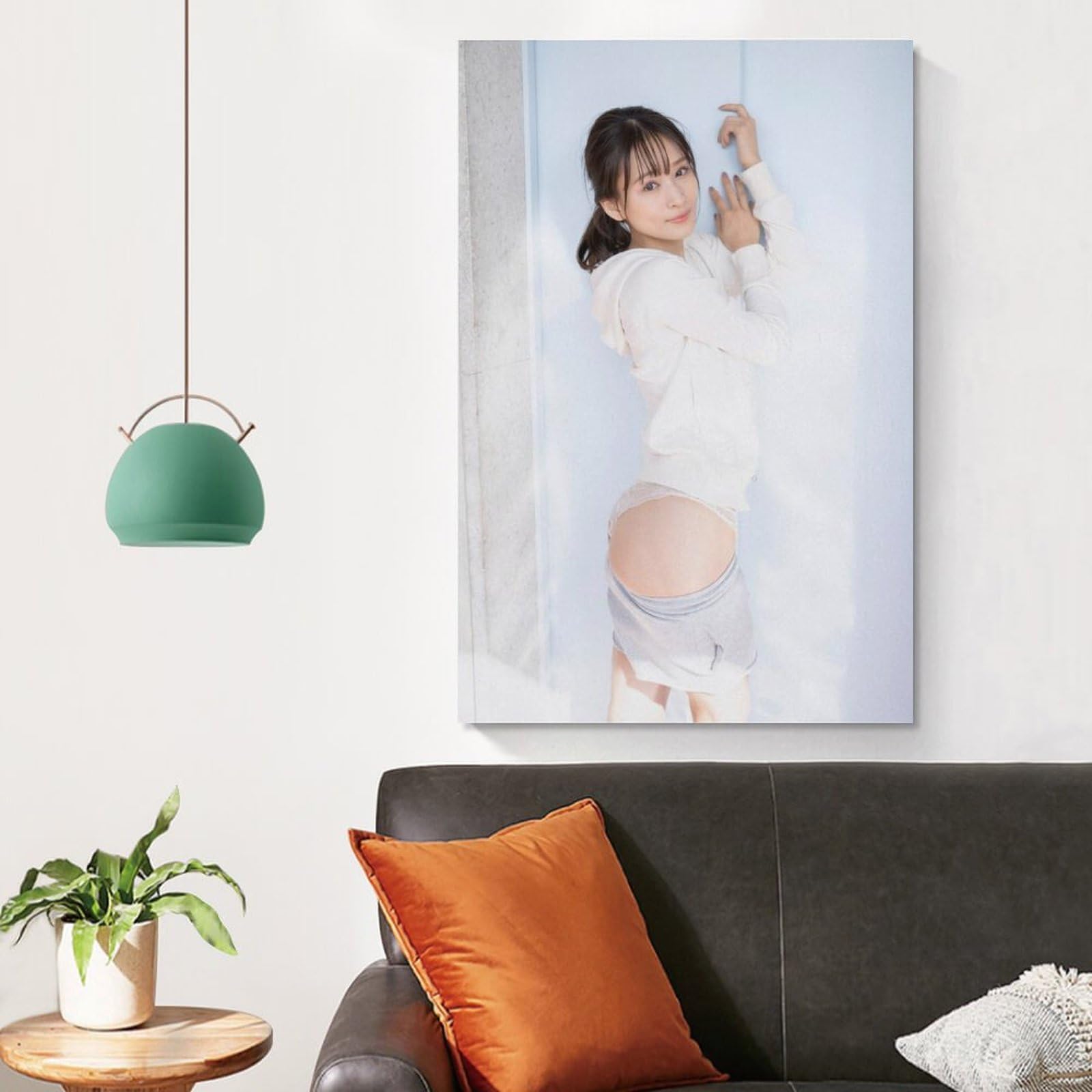 Amazon.co.jp: 水草文香 写真ポスター3 キャンバスアートポスターと