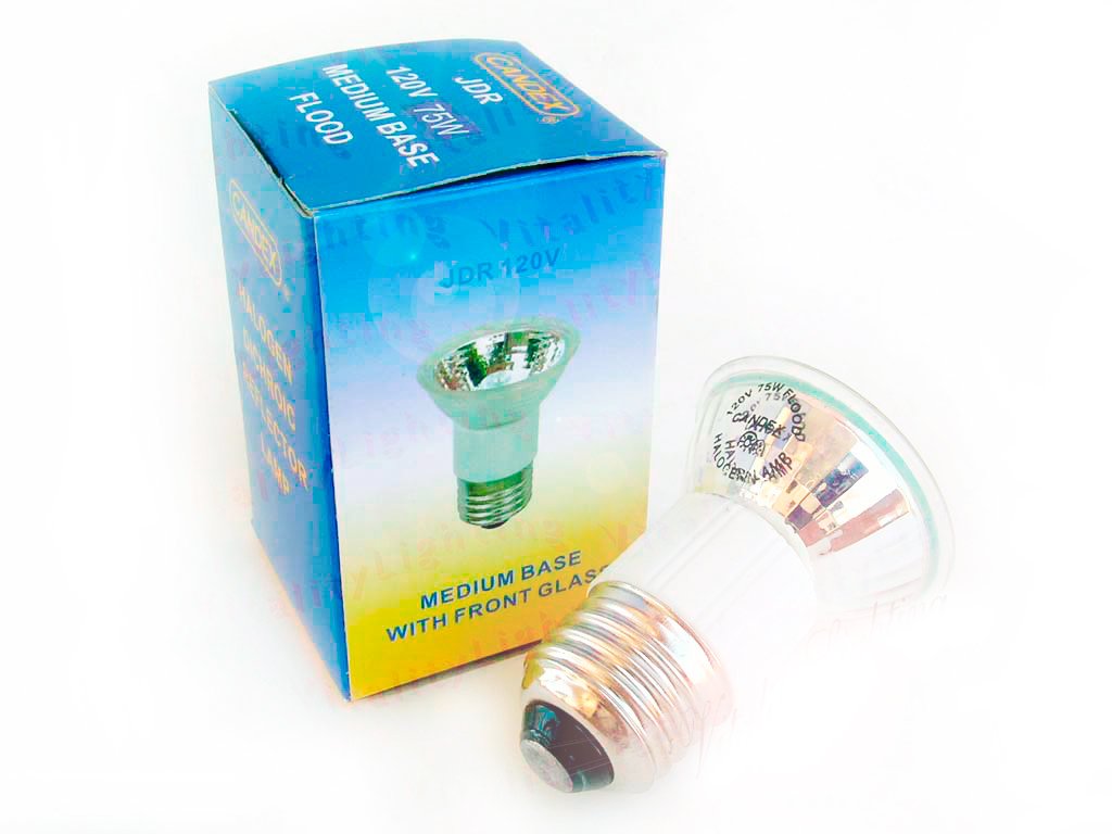 JDR MR16 75W 120V Medium Base E26 Halogen Flood Lamp (4/Pack)