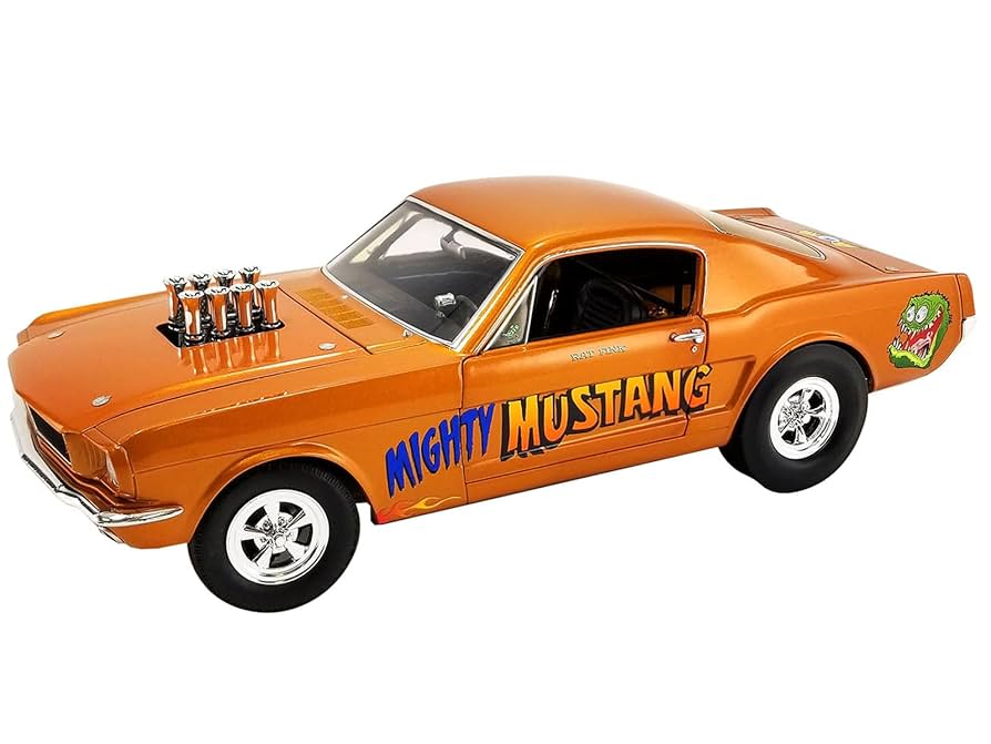 Amazon.com: 1965 A/FX Orange Metallic Rat Fink Mighty