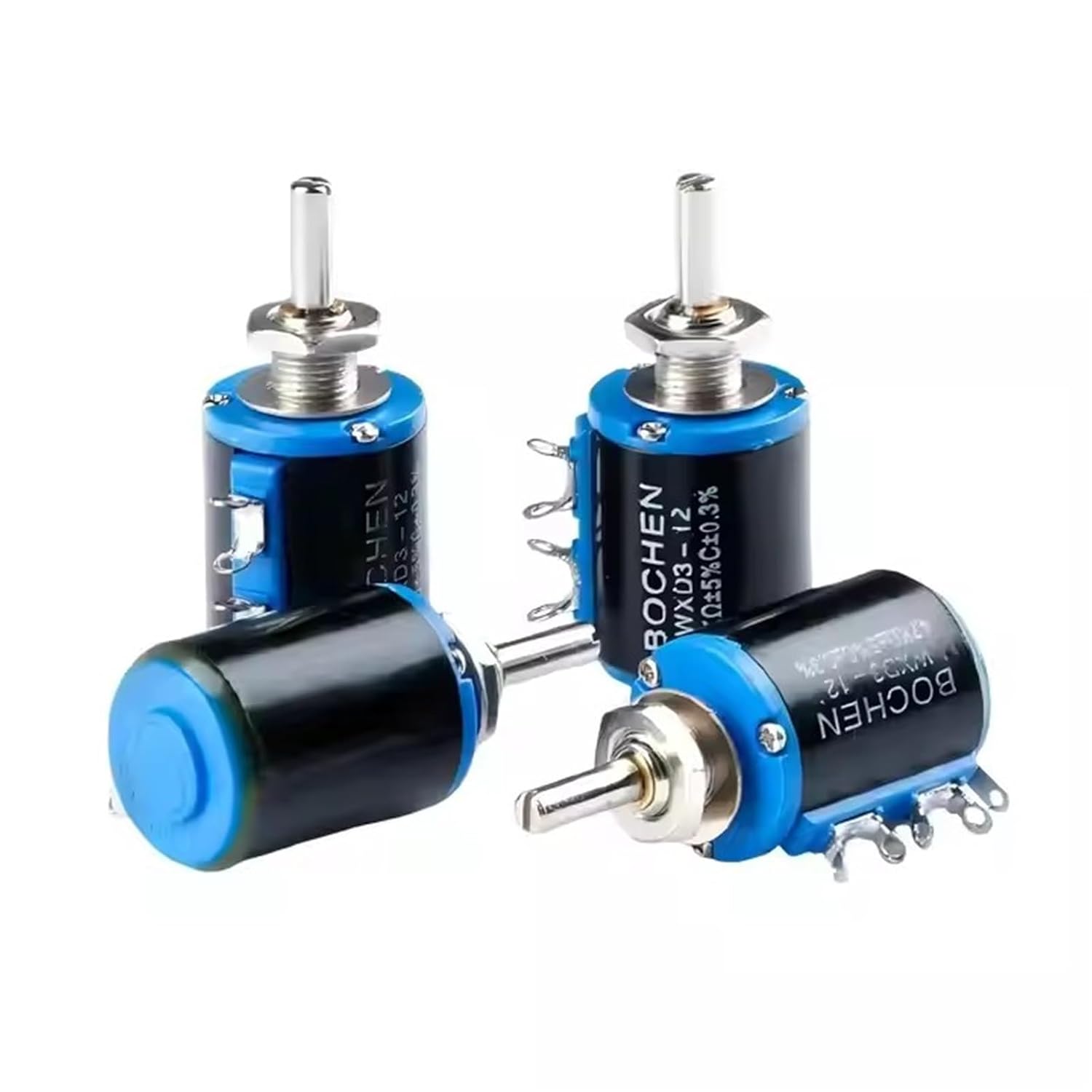 WXD3-12 22K Variable Resistors 5% Tolerance 3 Solder Wirewound Potentiometer Ohm 5% 1Pcs