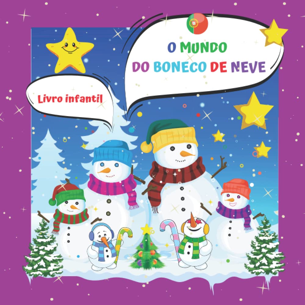 O MUNDO DO BONECO DE NEVE. Livro infantil.: 2-5 anos. Números! Colorir! Leia! Diversão e aprendizagem em um. Boa sorte!