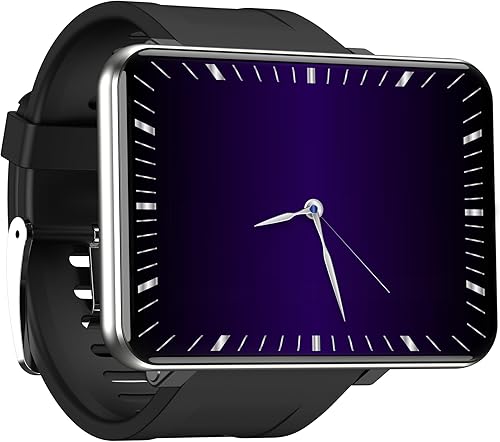 Reloj inteligente 4G con pantalla de 286 pulgadas Android 71 3GB32GB 5MP cámara 2700mAh batería reloj inteligente para hombres plata 3GB32GB