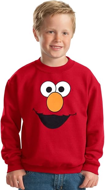 Amazon.com: Elmo Face - Sudadera infantil : Ropa, Zapatos y Joyería