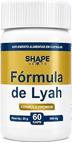 Fórmula de Lyah Original Suplemento 60 Cápsulas Lyan Composto de Lyara Nautral - Lia Auxilia no Aumento Do Apetite