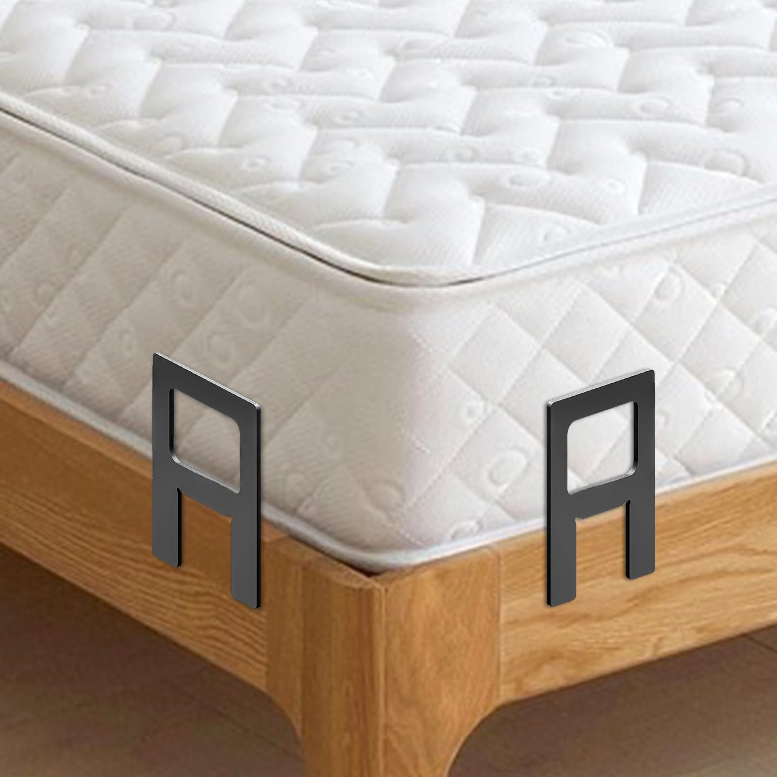 Bloque-Matelas Antidérapants Cales-Meubles Renforcées Acier Carbone
