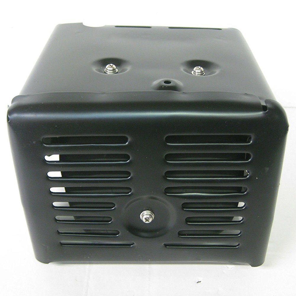 Carkio - Silenziatore di scarico con tubo di scarico e filtro dell'aria compatibile con motori Honda 11HP 13HP GX340 GX390