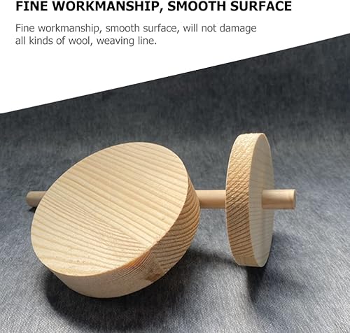 Miniatura 5 de VICASKY Soporte para hilo de coser para hilo de ganchillo de madera, organizador de carretes, estante de almacenamiento