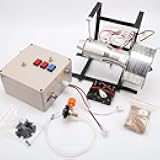 MechPuConToy Turbofan Engine Model Kit That Works, Removable and Maintainable Jet Engine with Liquid Combustion, Collectible Display for Aviation Enthusiasts &Adults