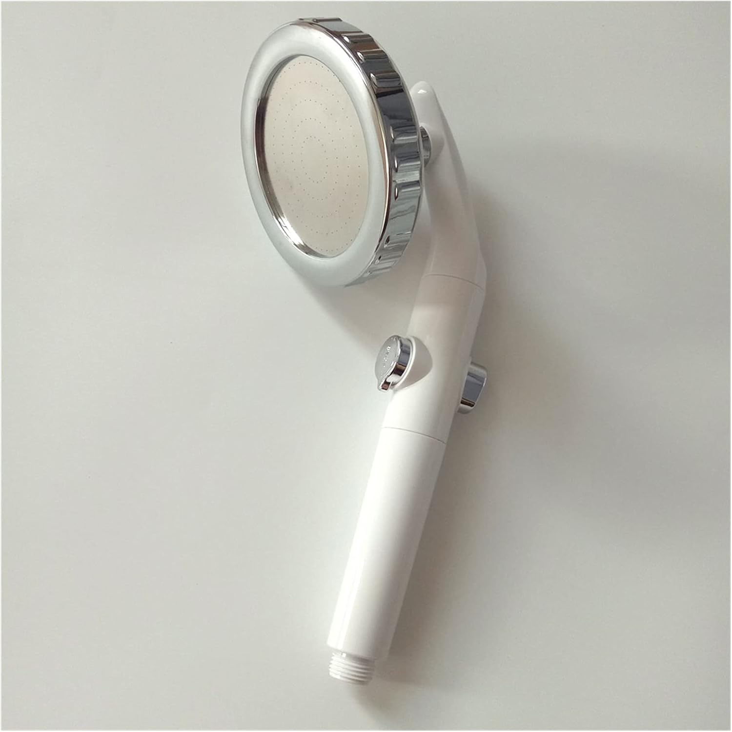 Replacement Pp Cotton Filter Spa Shower Head with Stop Button 2 Modes Adjustable Rainfall Showerheads