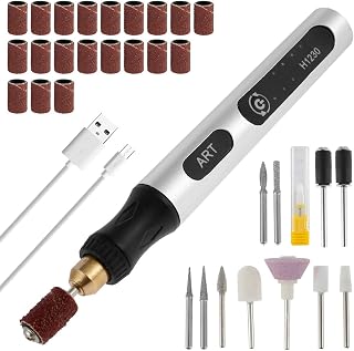 Electric Nail Files Drill Professional Nail Drill Kit Rechargeable Manicure Pedicure Kit with Sanding Bands and Nail Drill Bits Polishing Shape Manicure Tool for Salon Home Polishing, Gifts for Women