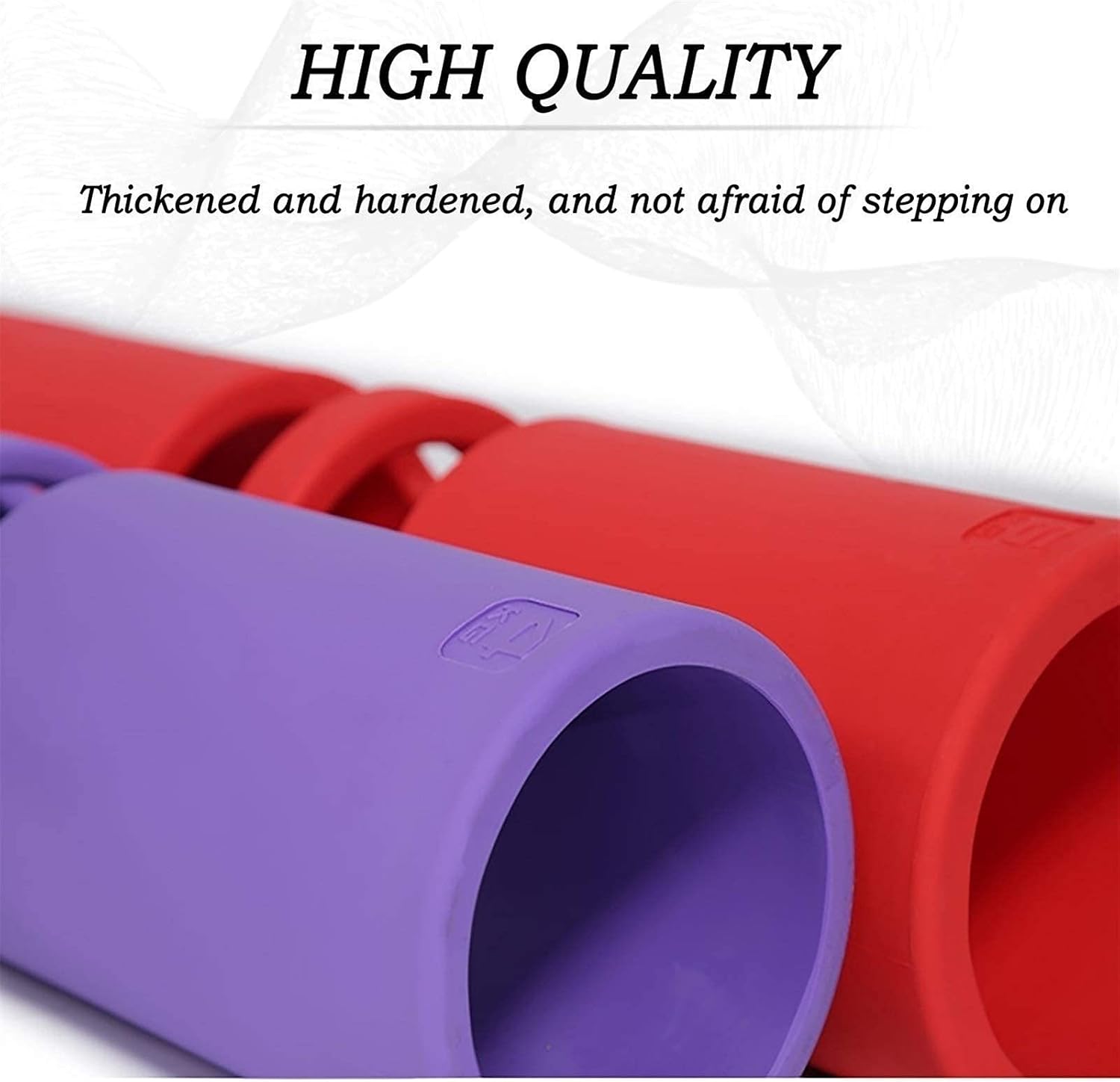 XLTFUC 4kg Weighted Strength Training Bucket Portable Training Rubber Bar, TPR Material Weight Bearing Strength Training Bucket Men and Women Yoga Column