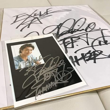 Amazon Exile Takahiro 直筆サイン サイン付き写真 アイドル 芸能人グッズ 通販