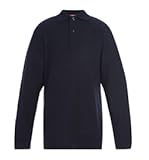 Kids&apos; Long Sleeve Pique Co-ed Polo Collar Shirt&comma; Boys & Girls School Uniform Clothes