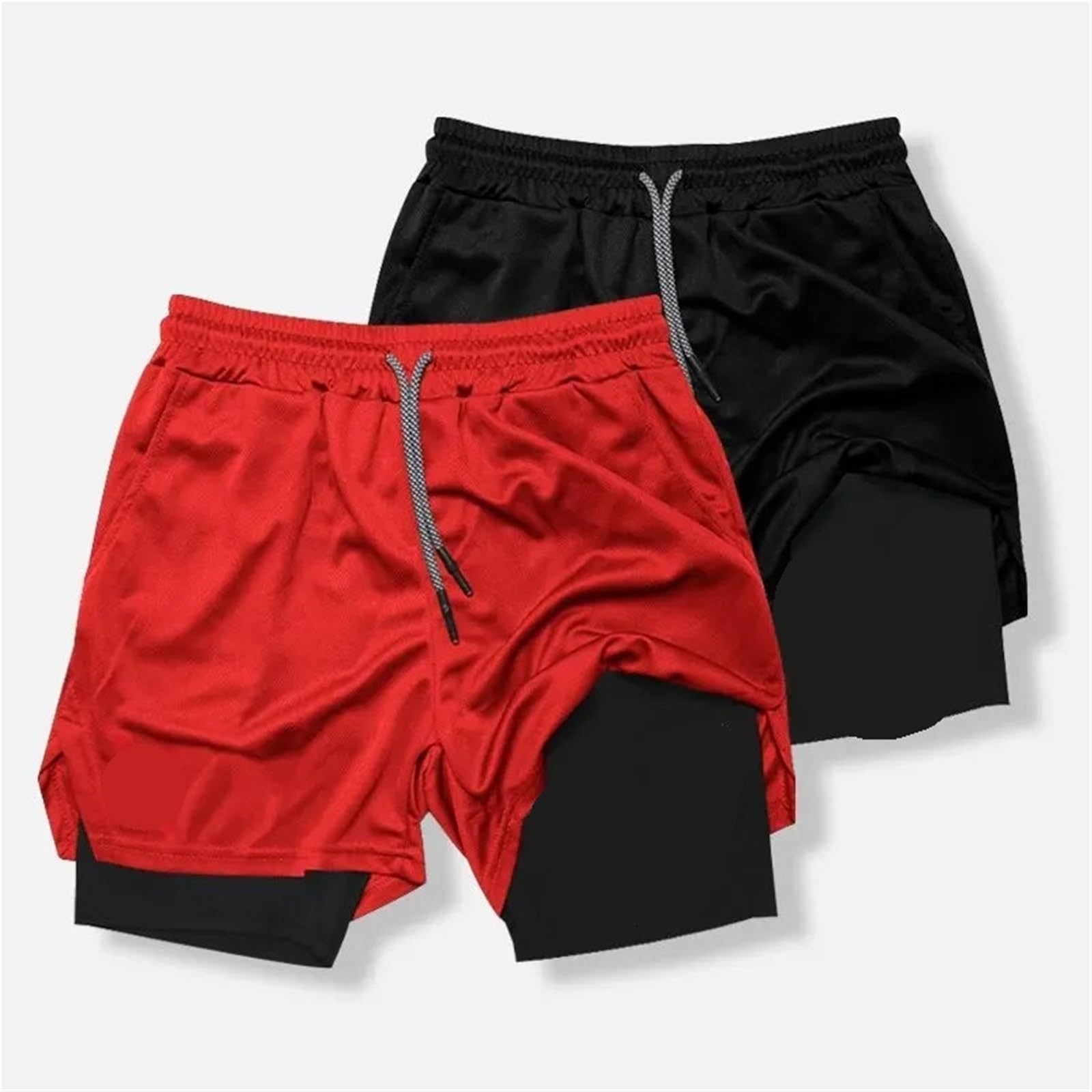 Pantaloncini da Spiaggia Pantaloncini Attillati da Allenamento Fitness Uomo, Stampati, Estivi, ad Asciugatura Rapida, Jogging, Spiaggia, Palestra, Esterno, Sportivi per Viaggiare