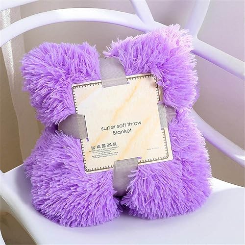 Miniatura 1 de MAGCOR Manta tamaño King de piel sintética de lujo y microfibra sherpa, manta lavable y cálida para sofá, silla, decoración del hogar (79 x 91