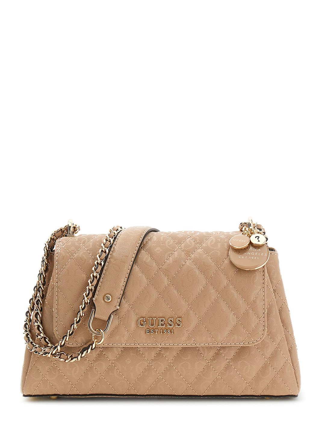 Bandolera convertible GUESS Isemay con solapa elegante para mujer 6