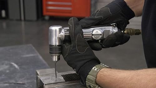 Miniatura 4 de Rockwood Taladro reversible del motor de aire del alto esfuerzo de torsión de 38 pulgadas neumático 1500 rpm