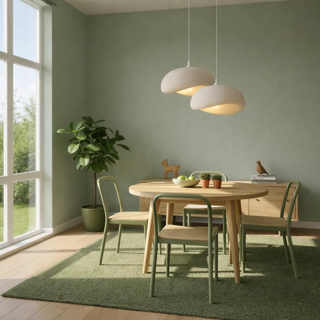 wabi sabi lampe pendelleuchte deckenlampe wabi sabi weiß 30cm japanische lampe steinoptik zement pendelleuchte groß wohnzimmer esszimmer küche japandi industriell klassisch modern e27