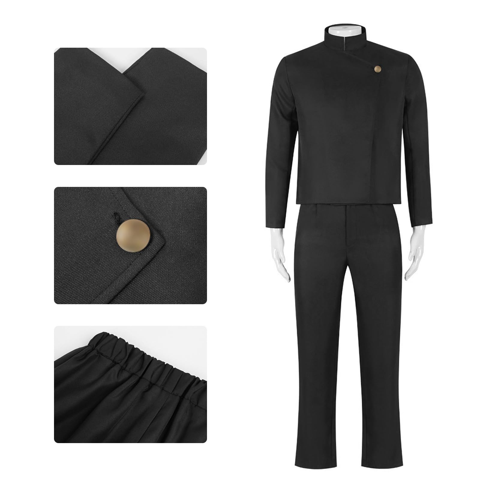 Bocguy cosplay anime, costume da gojo/choso/sukuna/toji/geto/nobara/yuji itadori, per Halloween e carnevale