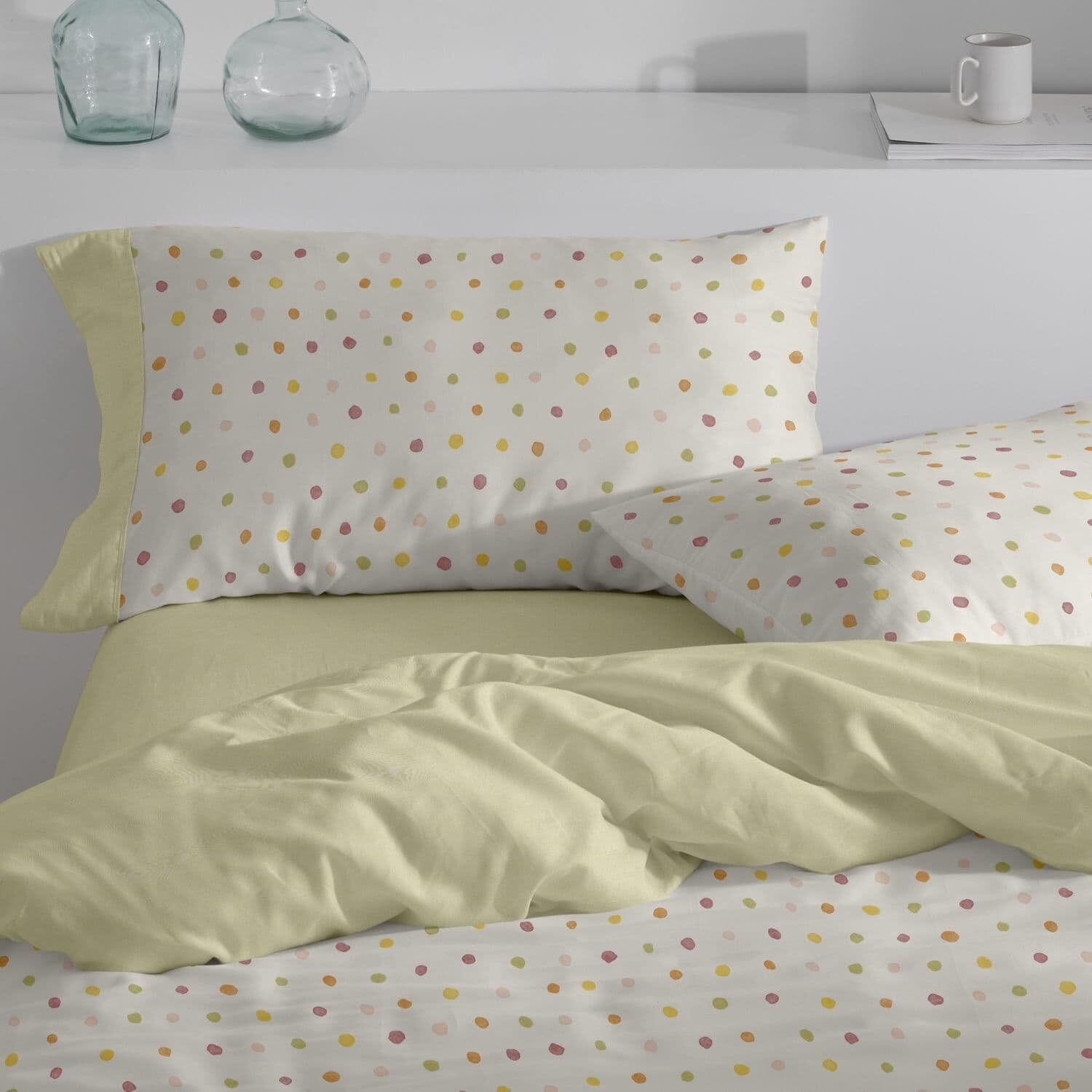 Burrito Blanco | Fundas nórdicas Infantiles | Cama de 150 a 160cm. (+Medidas Disponibles) | Diseño 182 | Color Multi (150-160x190/200cm.)