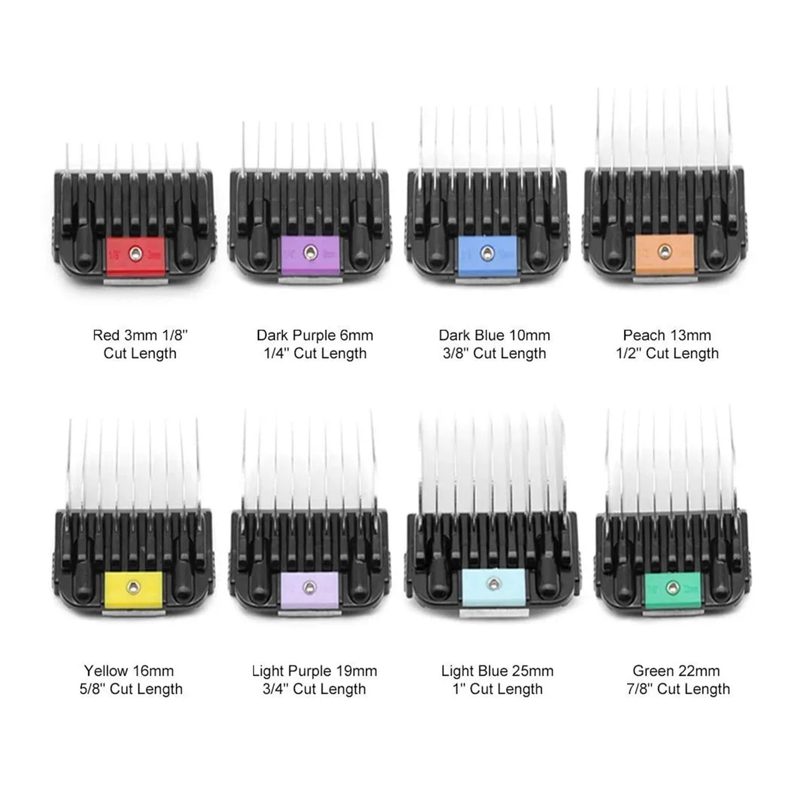 Kit Di Pettini Set Attacchi For Lame Toelettatura Professionale For Cani In Acciaio Inossidabile, Compatibile Con Andis, Compatibile Con WAHL, Compatibile Con MOSER