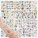 FLOFIA 350pcs Tatuajes Temporales Niñas Pegatinas de Animal /Sirena /Unicornio Mixtos Estilos Transferencia Agua, Tatuaje Fiesta de Regalo, Tattos Infantiles Decoración Cumpleaño, 7.5*11cm, 30 Hojas