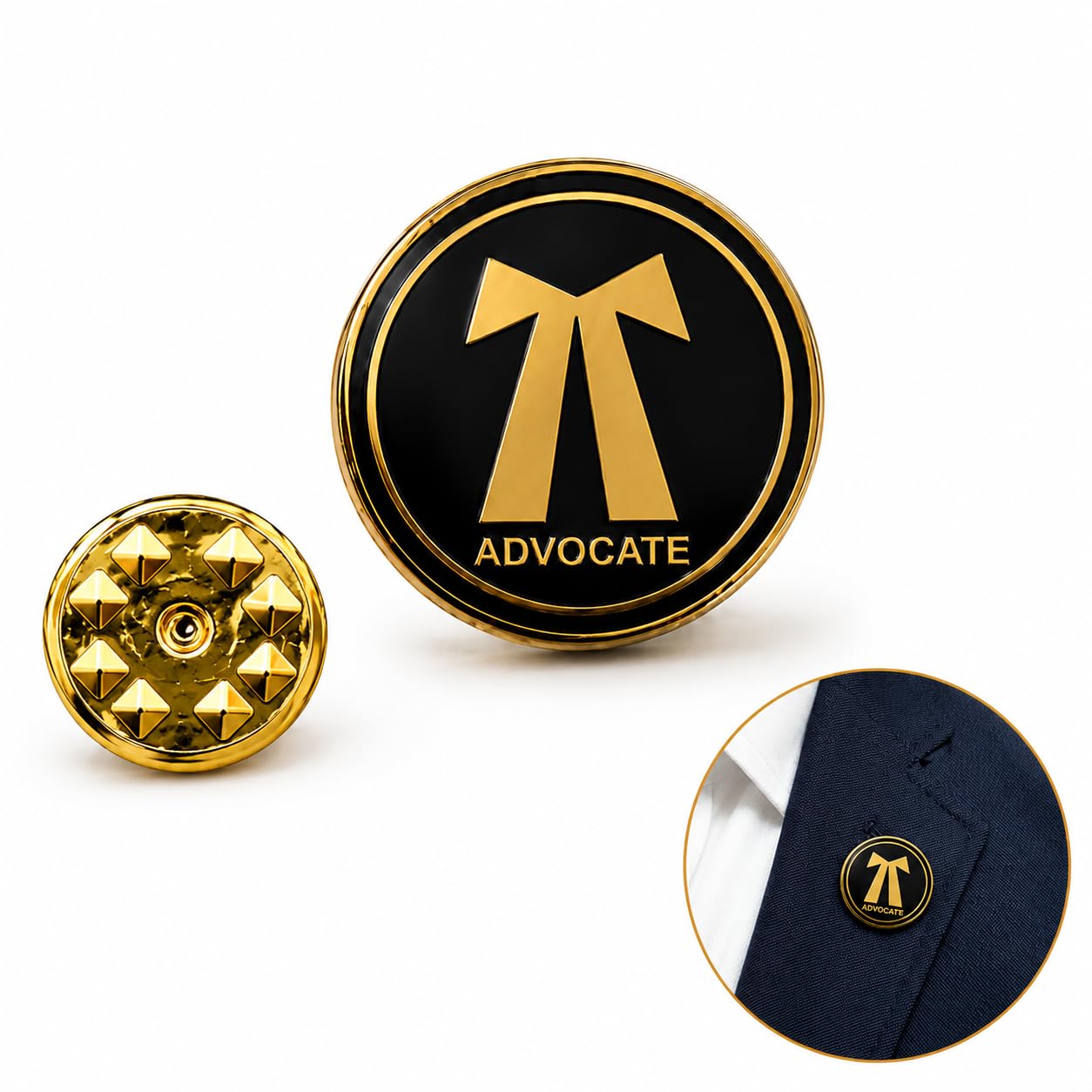 Premium Metal Enamel Lapel Pin Brooch | Professional, Corporate, Religious & Custom Badge for Blazer, Coat, Suit & Shirt-picture-18